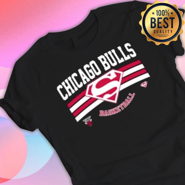 Chicago Bulls Dc Superman Basketball Graphic 2023 Classic Shirt