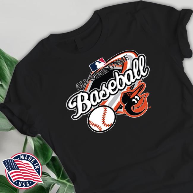 Baltimore Orioles All Star Game Baseball Logo 2023 Shirt