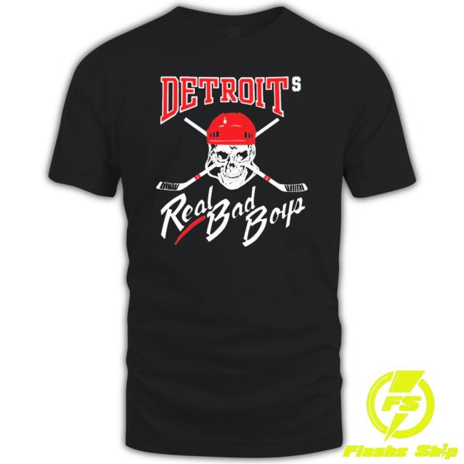 Official Probert Detroits Real Bad Boys Tee Shirt