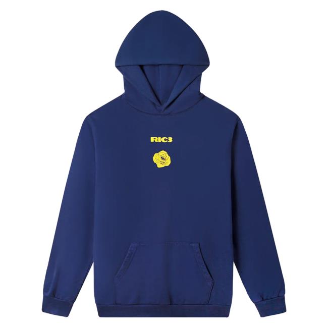 Official Daniel Ricciardo Merch Store Ric3 Comforts Rose Long Sleeve Top Shirt Navy DanielRicciardo Shop