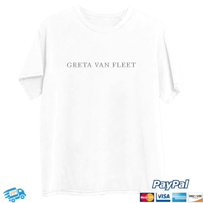 Official Greta Van Fleet Merch Store White Nautilus Shell T-Shirts