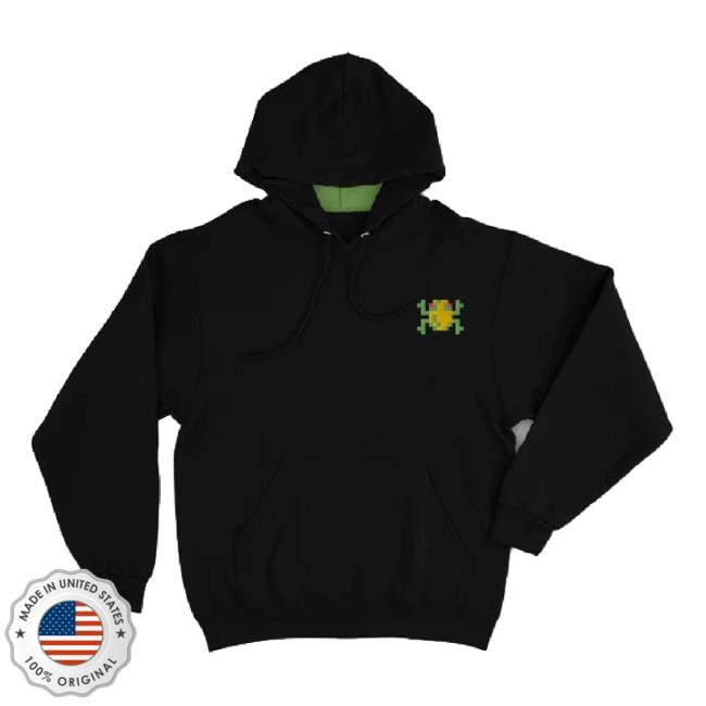 Original Konami Shop Merch Store Frogger Pullover Official Konami Shop Long Sleeve Tee
