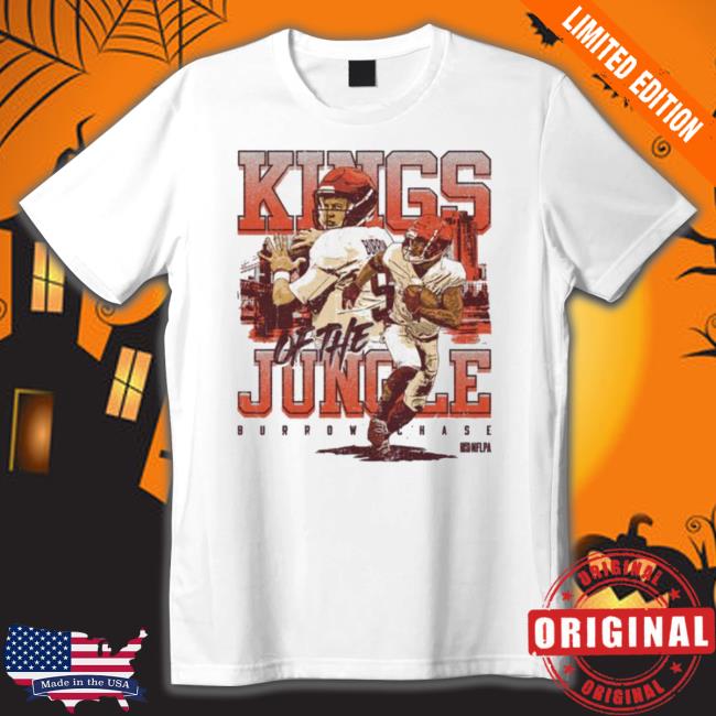Joe Burrow And Ja’Marr Chase Cincinnati Kings Of The Jungle Hoodie Joe Burrow And Ja’Marr Chase Cincinnati Kings Of The Jungle Sweatshirt