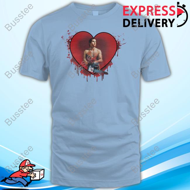 Vera's Eyecandy Merch American Psycho Chainsaw Ringer T Shirts Paramore