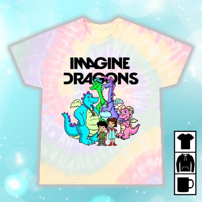 Dinosaur Band Tye Die Long Sleeve T Shirt