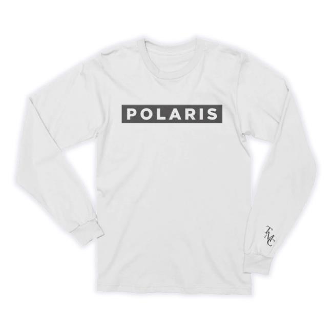 Original Merch Now Polaris Logo White Sweaters Merchnow Shop
