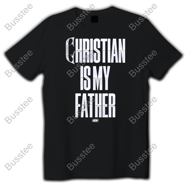 Shop AEW Christian Cage Christian Is My Father Long Sleeve T-Shirt