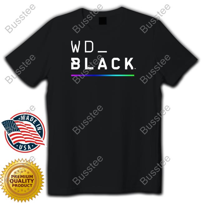 Western Digital Merch Wd Black Long Sleeve T Shirt