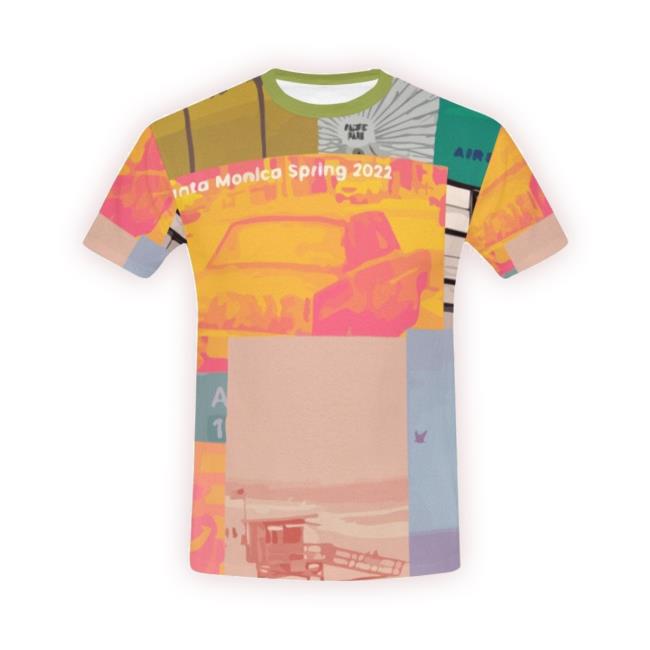 Art One Day In Santa Monica Short Shirt