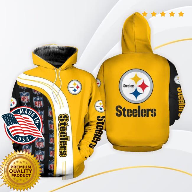 Pittsburgh Steelers Garland 3D T-Shirt Cold All Over Printed For Fans Gift Christmas Holidays