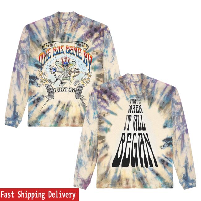 Official Grateful Dead Merch Store The Other One Tie Dye Long Sleeve Shirt New GratefulDead Shop