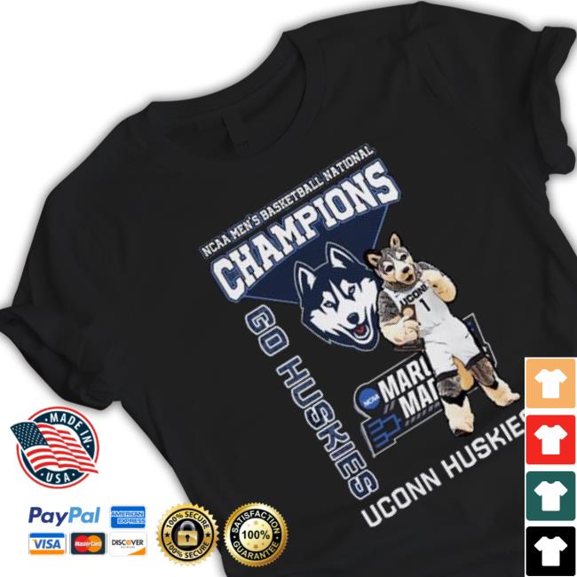Mascot Uconn Huskies March Madness Ncaa Men’S Basketball National Go Huskies Shirt