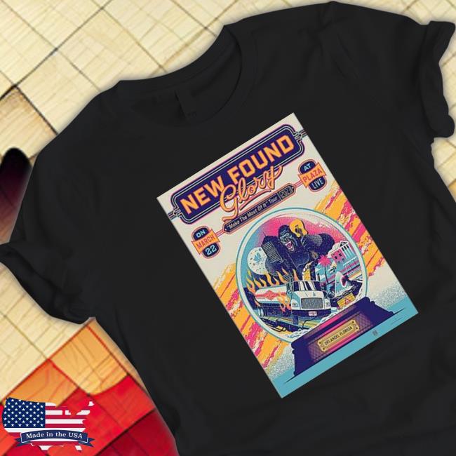 New Found Glory Make The Most Of It Tour 2023 March 22 2023 Orlando Florida shirt, hoodie, tank top, sweater and long sleeve t-shirt