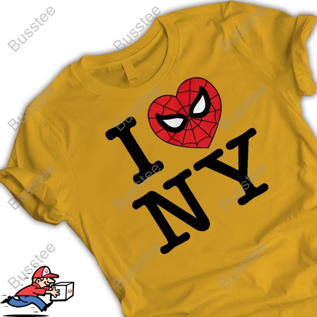 Capital Spidey I Love Ny Hero Shirt