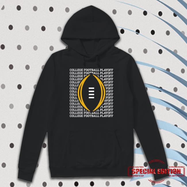 College Football Playoff 2023 National Championship Game Repeating T-Shirt College Football Playoff 2023 National Championship Game Repeating Tee Shirt