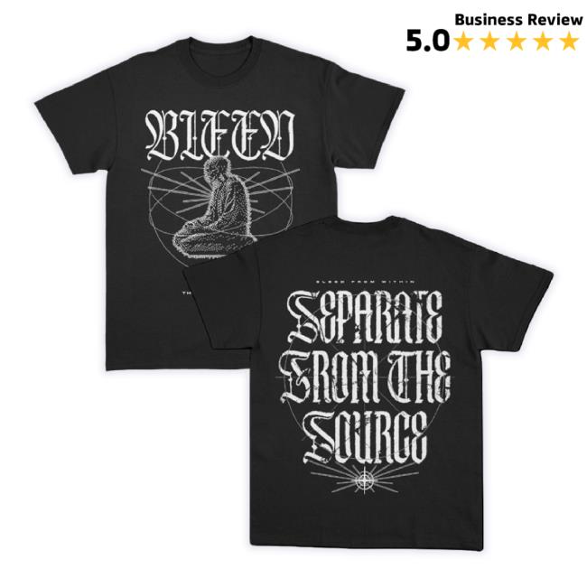 Original Bleed From Within Merch Store Separate Hoodie Sweatshirt – Black Bleedfromwithin Shop