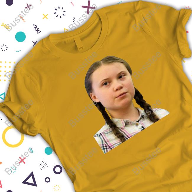 Greta’S Face Hooded Sweatshirt