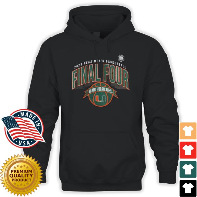 Miami Hurricanes 2023 Ncaa Men’S Basketball Tournament March Madness Final Four Retro shirt
