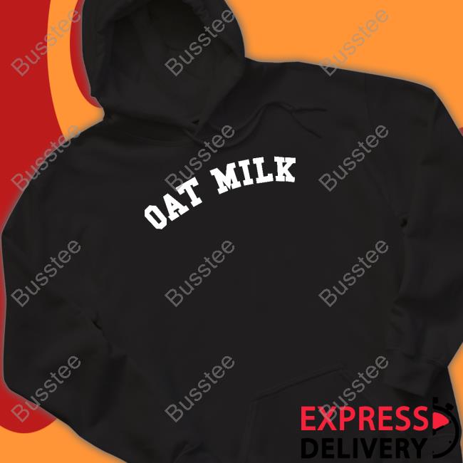 Kian Wearing Oat Milk Tee Shirt