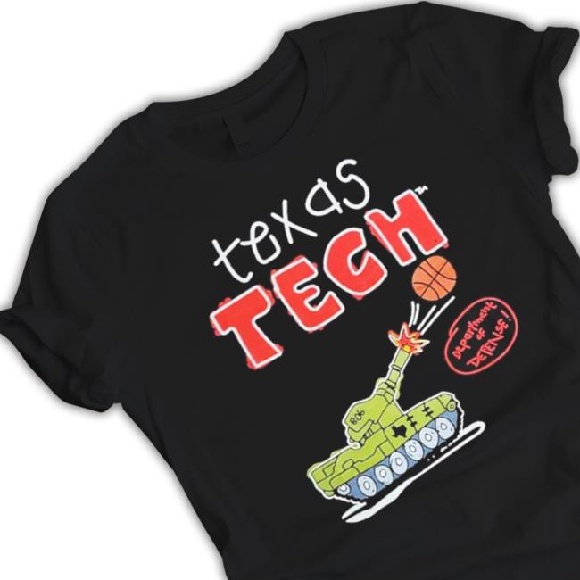 Texas Tech Rough In The Paint Dod T-shirt