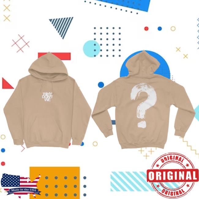Official Merch Bar Why Don't We Store Shop Logo Crew neck Sand MechBar