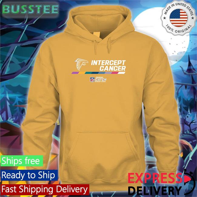 Atlanta Falcons Intercept Cancer Hoodie Nfl Crucial Catch Nfl Shop
