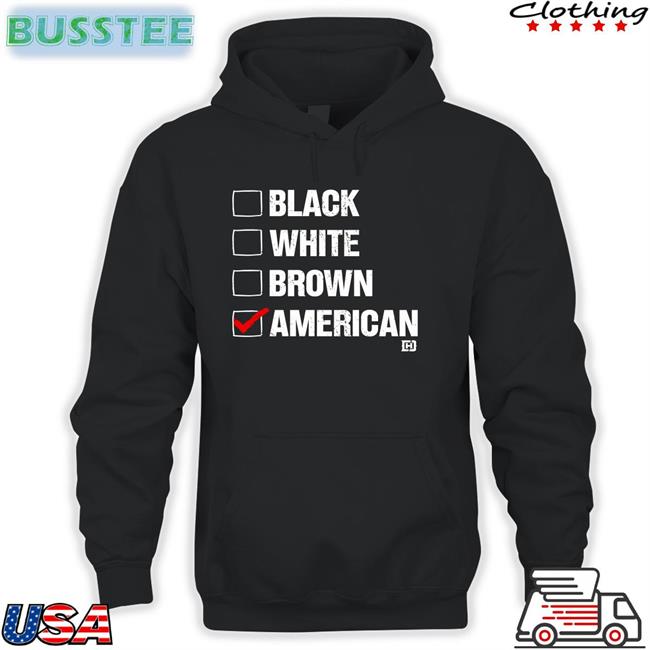 David J Harris Jr Black White Brown American Shirt