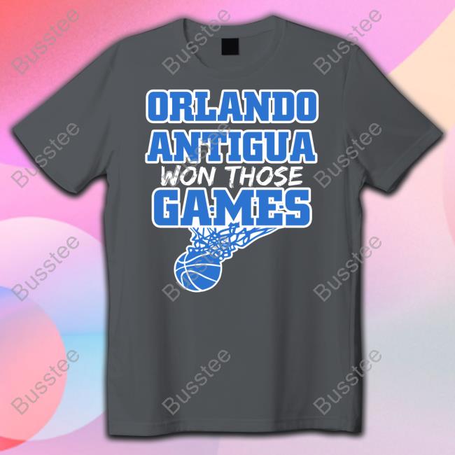 Matt Jones Orlando Antigua Won Those Games Tee Shirt Kysportsradio