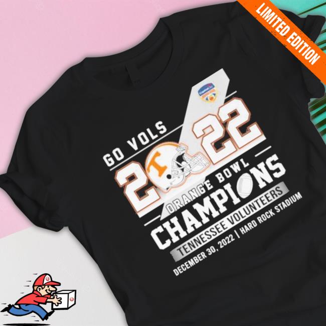 Go Vols 2022 Orange Bowl Champions Tennessee Volunteers Sweater Go Vols 2022 Orange Bowl Champions Tennessee Volunteers Hoodie