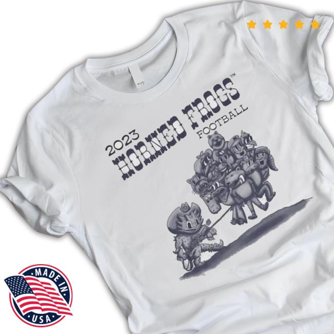 Horned Frogs Football All Steak No Sizzle 2023 T-Shirt