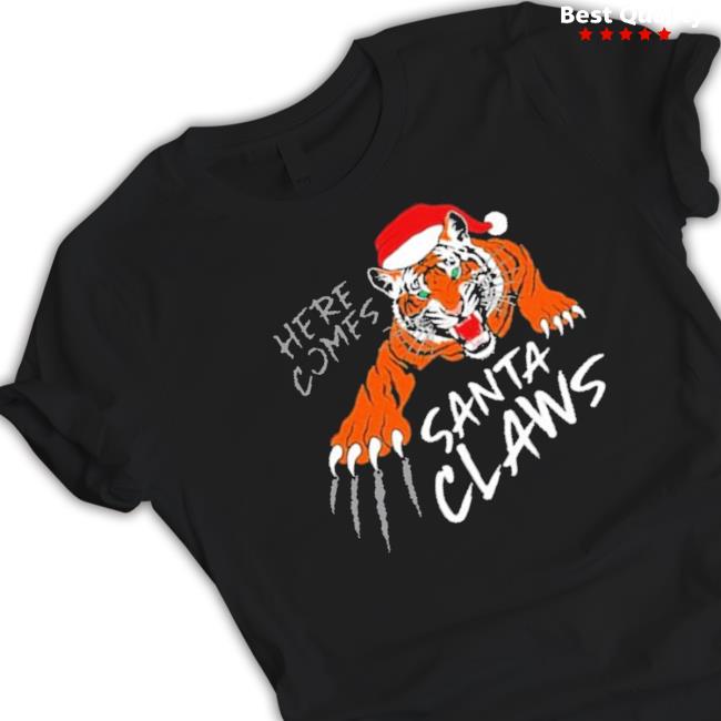 Cincinnati Santa Claws Christmas 2022 Long Sleeve Shirt