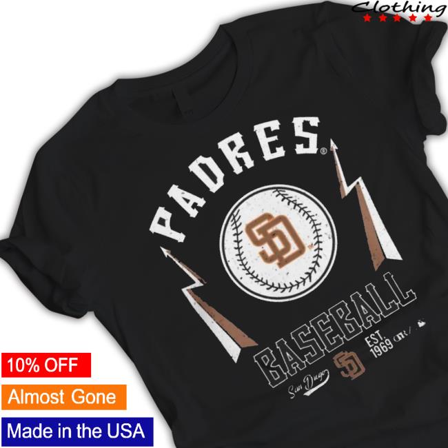 Official Men’S Darius Rucker Collection By Fanatics Charcoal San Diego Padres shirt