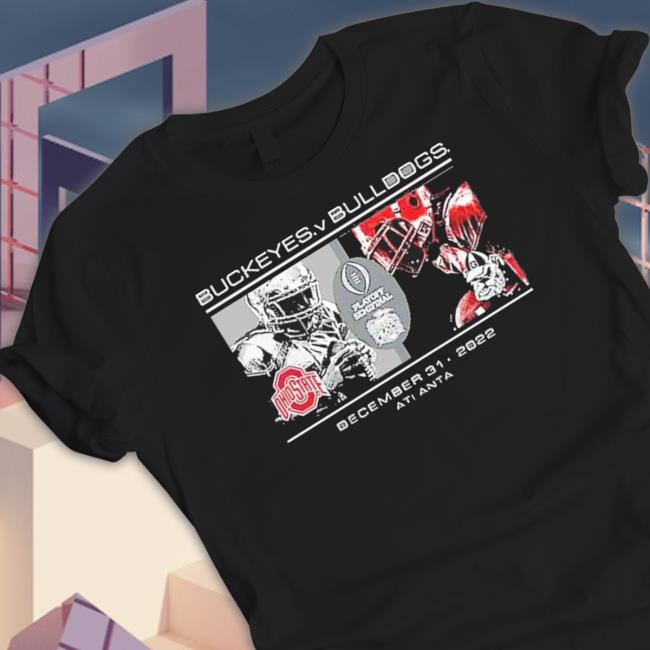 Ohio State Buckeyes Vs Georgia Bulldogs 2022 Playoff Semifinal Peach Bowl Bound 2022 Matchup Sweaters