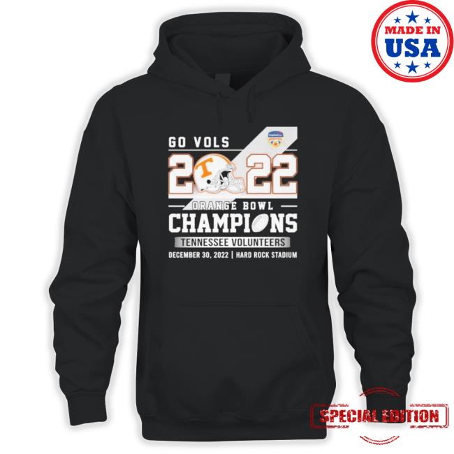 Go Vols 2022 Orange Bowl Champions Tennessee Volunteers Sweater Go Vols 2022 Orange Bowl Champions Tennessee Volunteers Shirts
