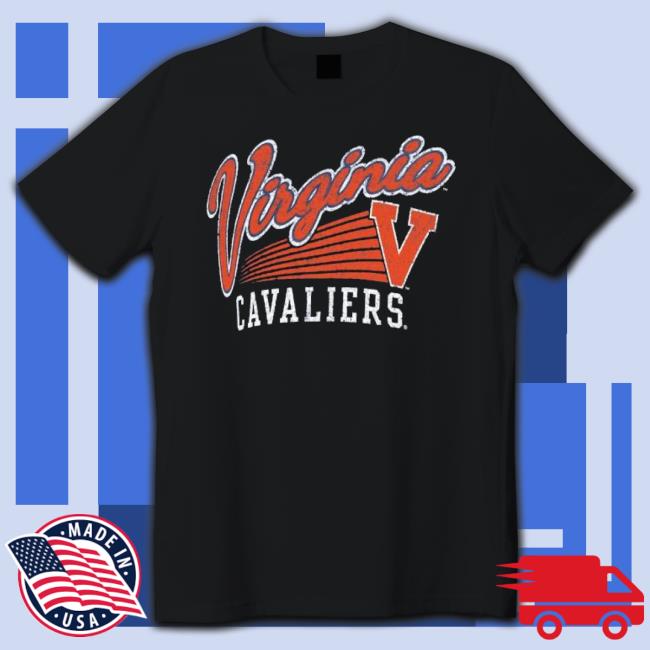Women’S Heathered Navy Virginia Cavaliers Boxy shirt