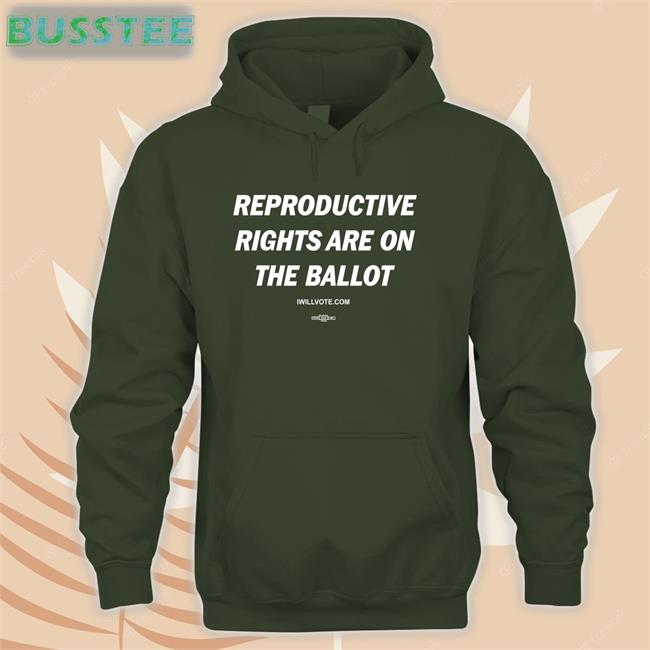 The Democrats Reproductive Rights Are On The Ballot Tee Shirt