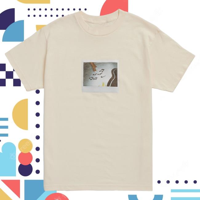 Official A24 Merch Store Priscilla Music Polaroid Shirt Cream A24 Shop