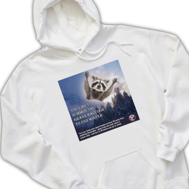 You Can’T Summon The Grand Raccoon To End Winter Classic Shirt