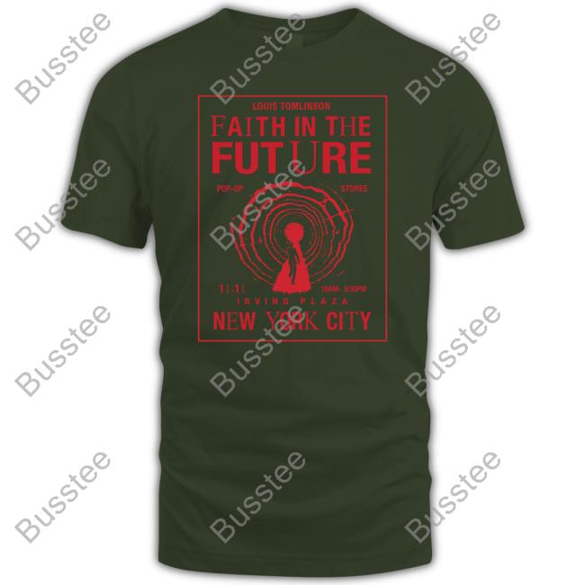 Louis Tomlinson Faith In The Future Irving Plaza New York City Long Sleeve Tee Lthq