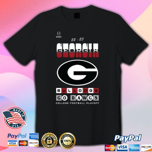 Georgia Bulldogs 22-23 Peach Bowl Cfp Hooded Sweatshirt