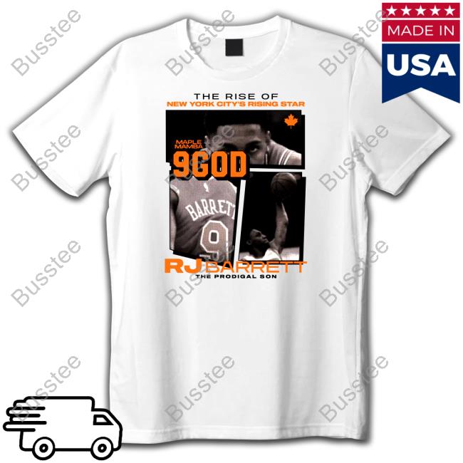 Rj Barrett 9 God Shirts
