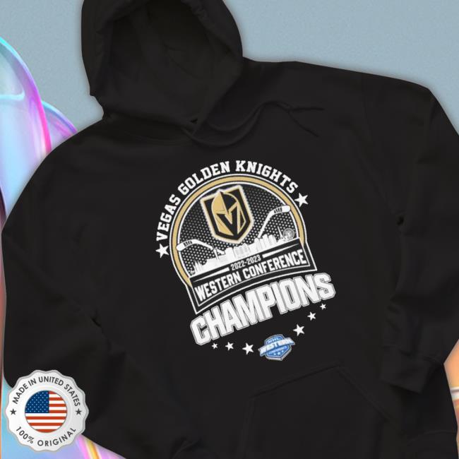 Vegas Golden Knights 2022 2023 Western Conference Champions shirt