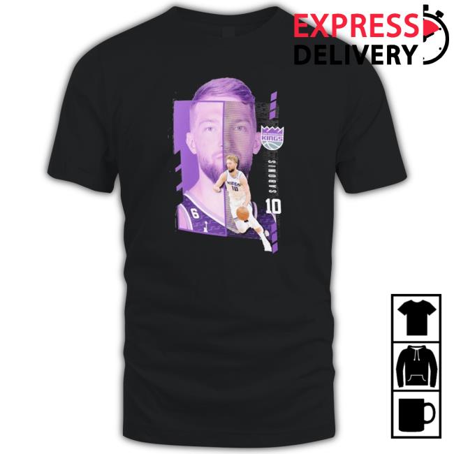 Domantas Sabonis Sacramento Kings Fanatics Branded Jump Pass 2023 Shirt