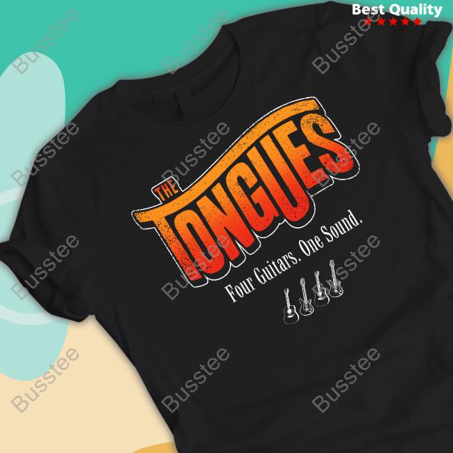 The Tongues Four Guitars One Sound Tee Pod Meets World Store
