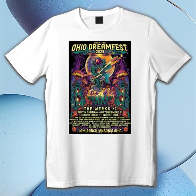 Ohio Dreamfest June 15-18, 2023 J&M Ranch Ansonia Ohio 2023 shirt