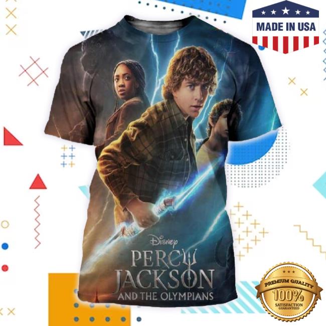Official Percy Jackson And The Olympians New Poster All Over Print Shirts