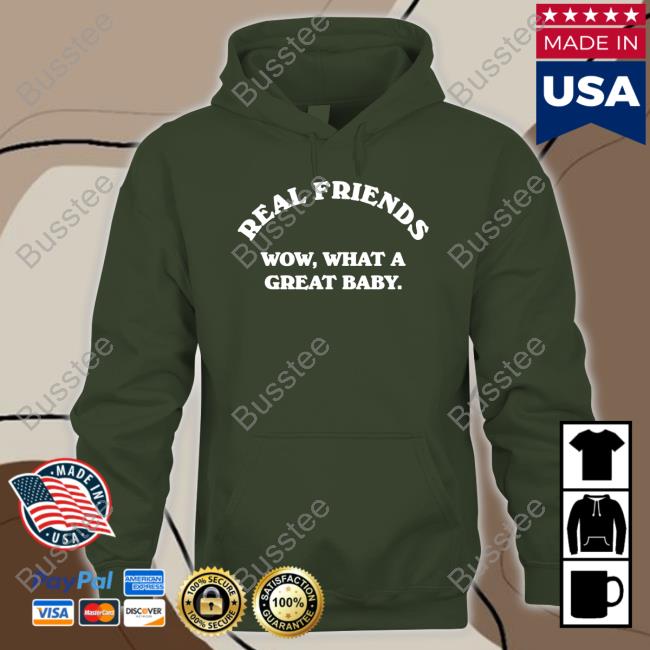 Real Friends Wow What A Great Baby Long Sleeve Tee Real Friends Wow What A Great Baby Long Sleeve Tee