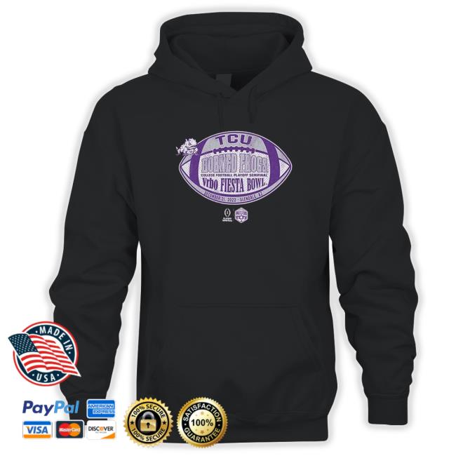 Tcu Horned Frogs 2022 Cfp Fiesta Bowl Bound Crewneck Sweatshirt
