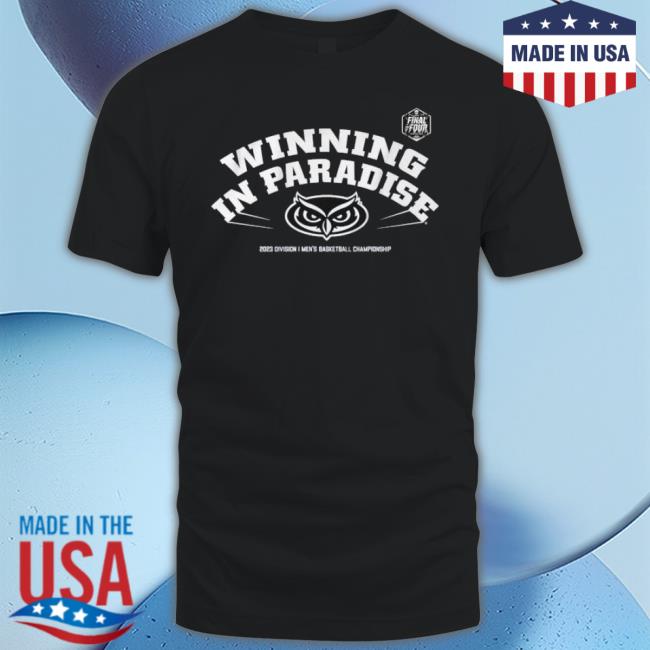 Fau Basketball Winning In Paradise Shirt