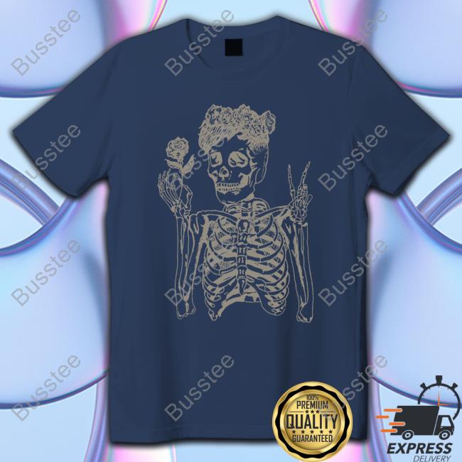 Daniel Howell Shop Skeleton Resurrected Long Sleeve Tee
